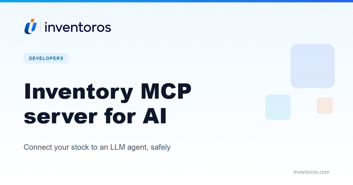 Inventory MCP Server for AI: What It Is and How to Run One