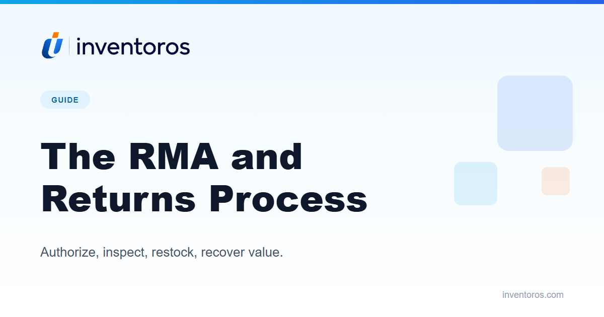 The RMA and Returns Process: How to Handle Returns Without Losing Money