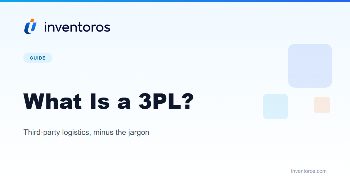 What Is a 3PL? A Plain-English Guide to Third-Party Logistics